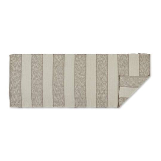 DII® Variegated Stripe Recycled Yarn Floor Runner
